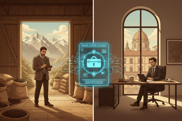 Applied Cryptography in the Tollbooth DPYC Secure Courier
