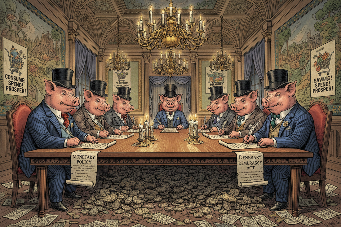 Inflation Is Conspiratorial Demurrage Imposed by an Oligarchy